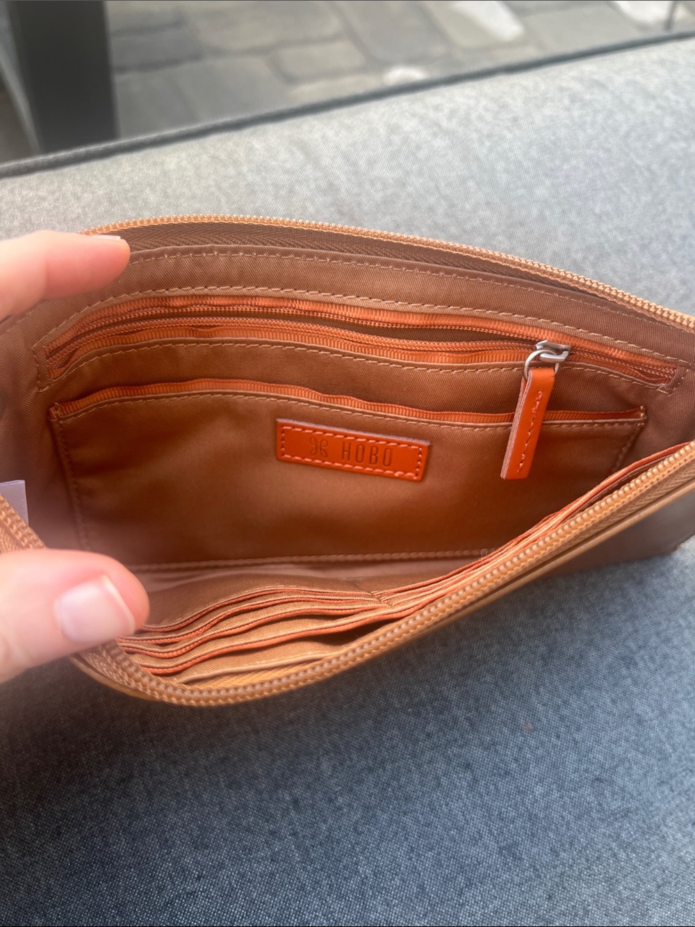 Hobo leather wristlet - Picture 3 of 3